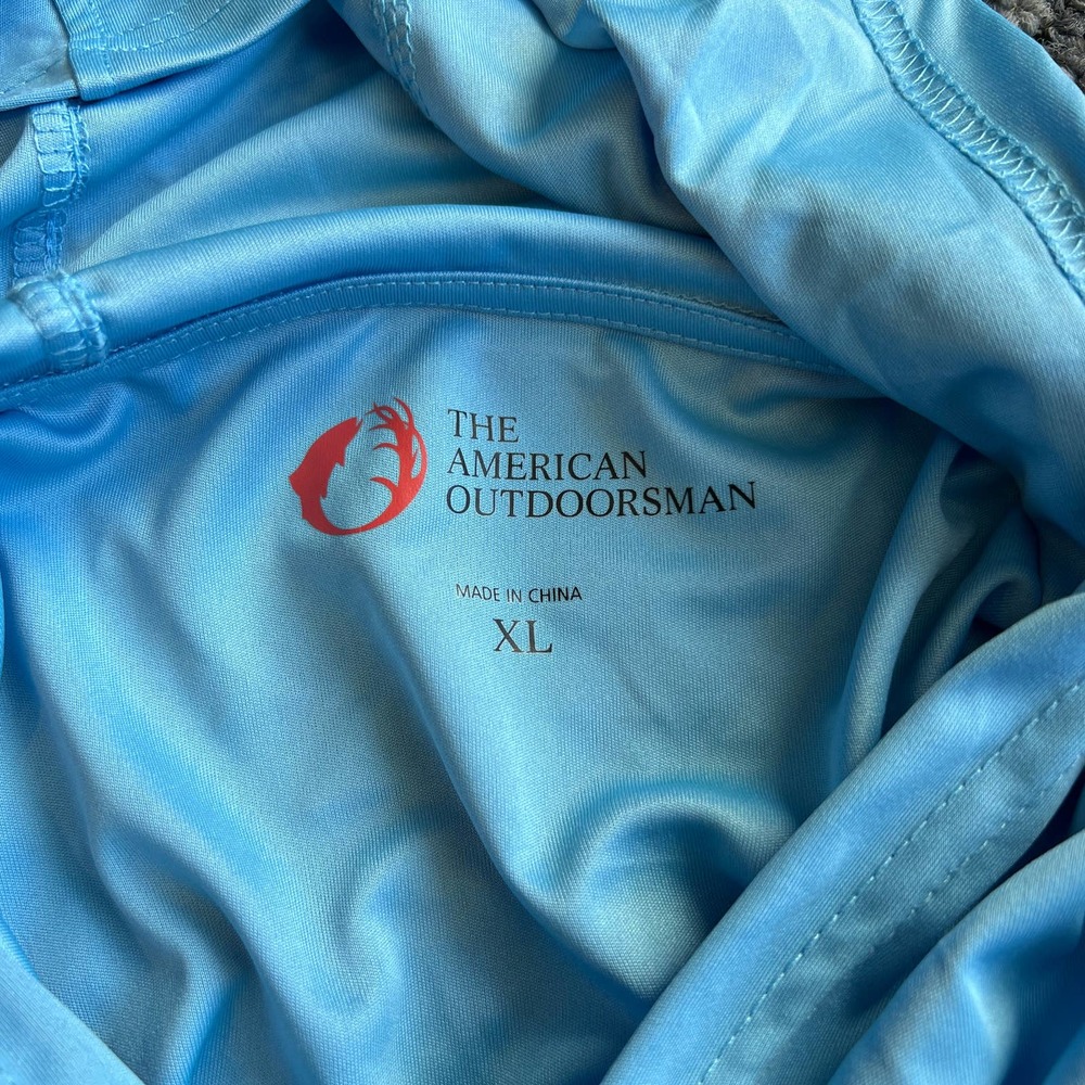 The American Outdoorsman Blue Activewear Sweatshirt NEW Men's Size XL - Picture 4 of 6